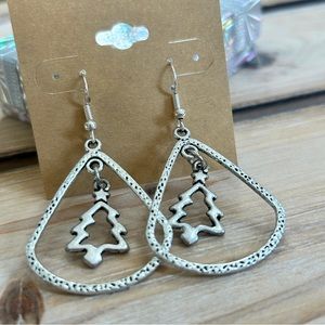 Handmade Christmas earrings one of a kind